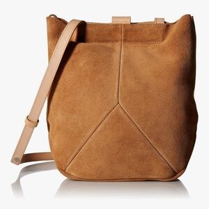Ecco Ella Tan Suede Crossbody Bag